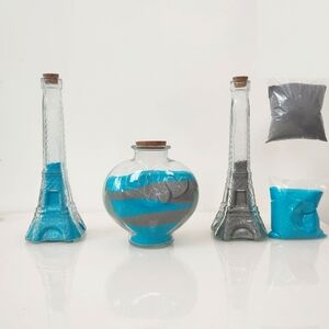 📣 Unity Sand 👰 Weddings Sand Ceremony Kit Handmade Deco France Effiel 🗼♥️🆕